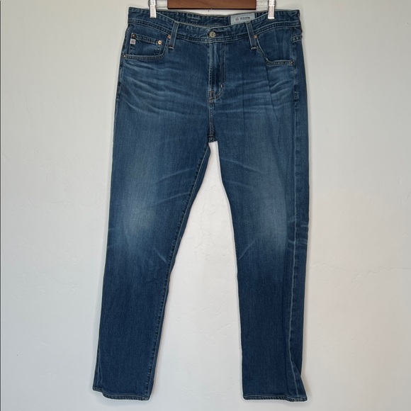 AG The Graduate Tailored Leg Jeans Blue Size 36R - Picture 1 of 5